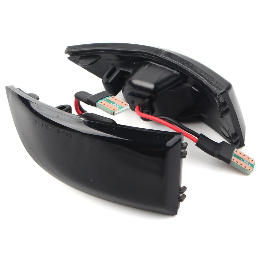 NOCHE Intermitentes Dinámicos 2 Uds. Lámpara De Espejo De Luz De Señal De Giro De Coche Dinámica LED Para Megane MK3 Para Grand Para Scenic Indicador Retrovisor