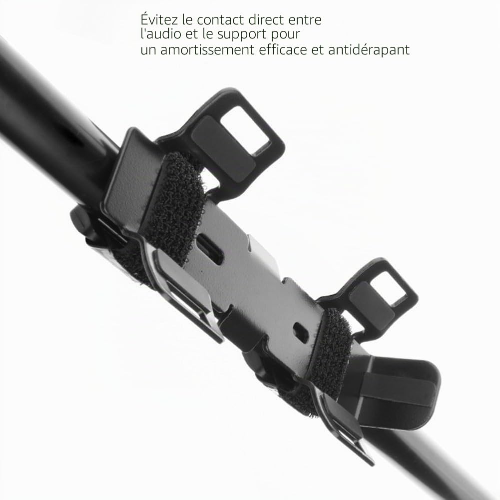 ZYWUOY Support de haut-parleur de vélo avec porte-bouteille intégré pour JBL Charge 5 et Flip 5, compagnon parfait pour s'amuser en plein air