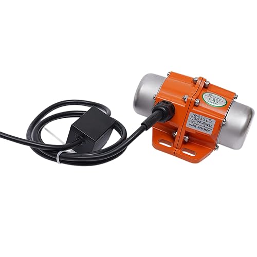Miniatura 5 de Vibración concreta del motor de vibración 30W - 3600RPM, vibradores vibratorios asíncronos de la aleación de aluminio de la CA 110V para la