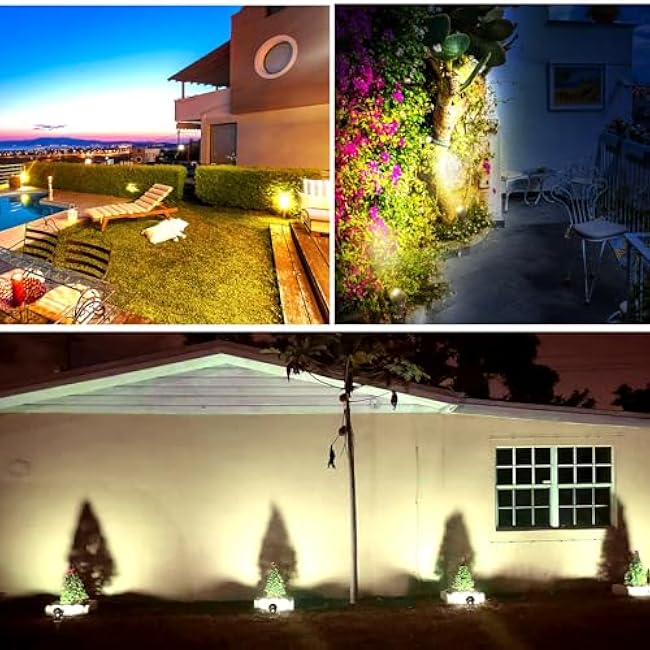 20W Led Outdoor Light LED Spot Lights Outdoor Landscape Spotlights Warm White Spot Lights