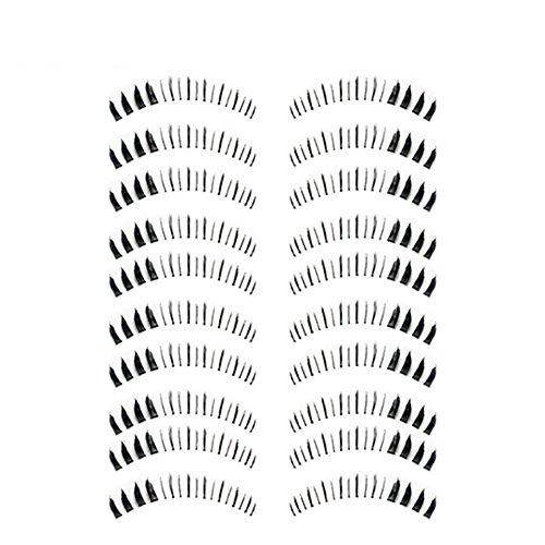 Preisvergleich Produktbild Bluelans® 10 Paar Unterwimpern Falsche künstliche Wimpern Schwarz Eyelasches Wimpernverlängerung Make-up (HX-5)