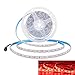 JOYLIT 24V Ruban à LED Rouge, 5 Mètres IP65 Étanche 300 LEDs 5050 SMD Flexible Bande LED