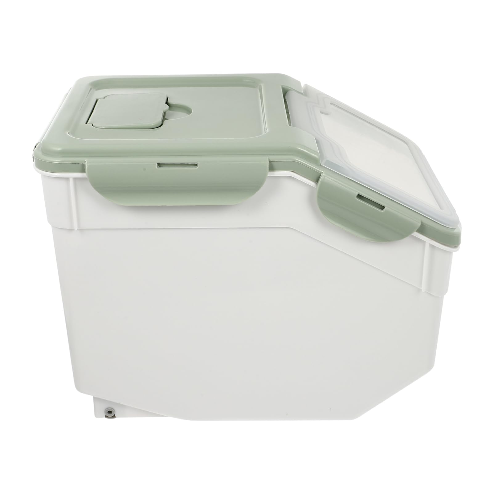 Totority Pet Food Bucket Double Sealing Dog Storage Basket Airtight Dog Food Containers Moisture Storage