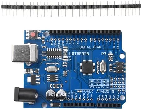 LGT8F328P CH340G UNO R3 Development Board - ATmega328P Compatible Microcontroller Module for Arduino Type B