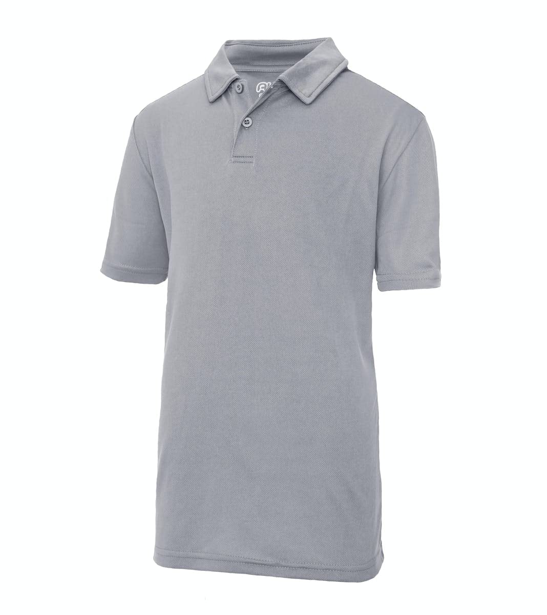 AWDis Kids Cool Polo Shirt, Heather Grey, 12-13 años