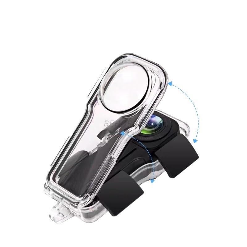 Carcasa Protectora Impermeable de 40 m para cámaras Insta360 One RS y acción Deportes