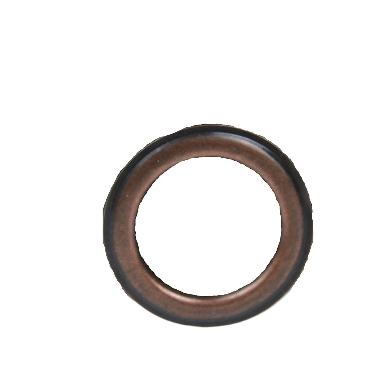 30 Pares de Anillos Metal Plateado for Cortina Ojal decoración habitación Accesorios Ojales Colgantes para Cortinas Y Barras De Cortina(Red Bronze)
