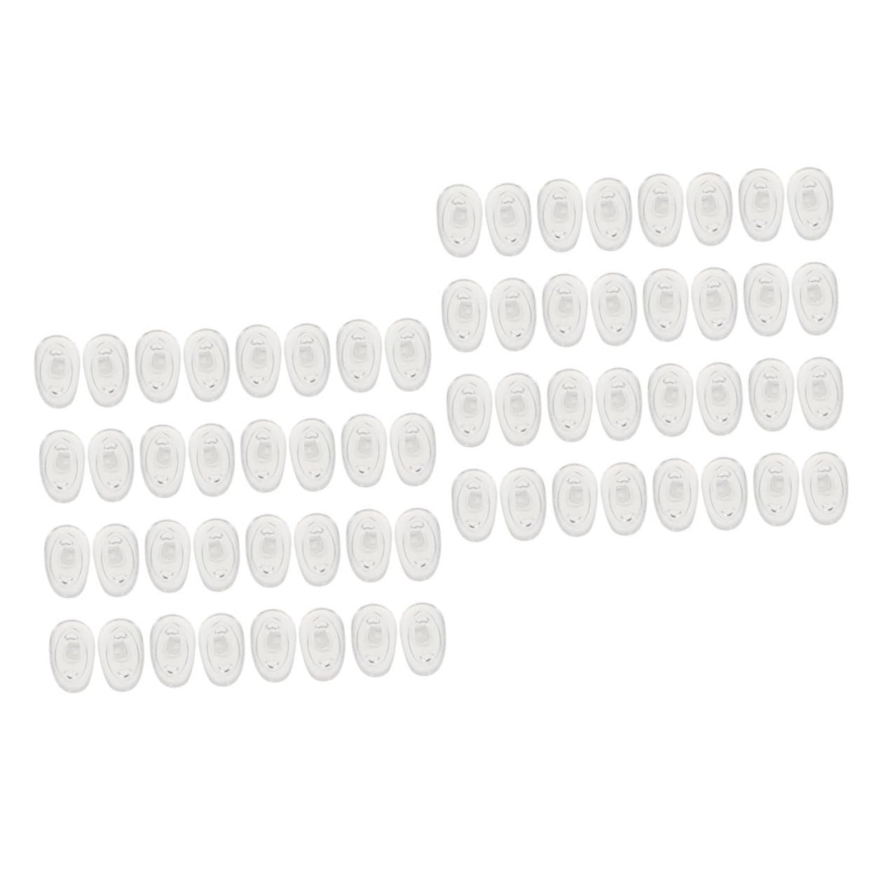 Healeved 500paare Einstellbare Silikon-nasenpads Für Brillen Rutschfeste Komfort-pads Für Sonnenbrillen Und Optische Rahmen Pack Für Entspannenden Tragekomfort