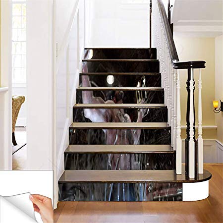 Gadgets Wrap Printed Old School X Men Origins Wolverine Steps Sticker Removable Stair Sticker Floor Wall Decor Decals Sticker