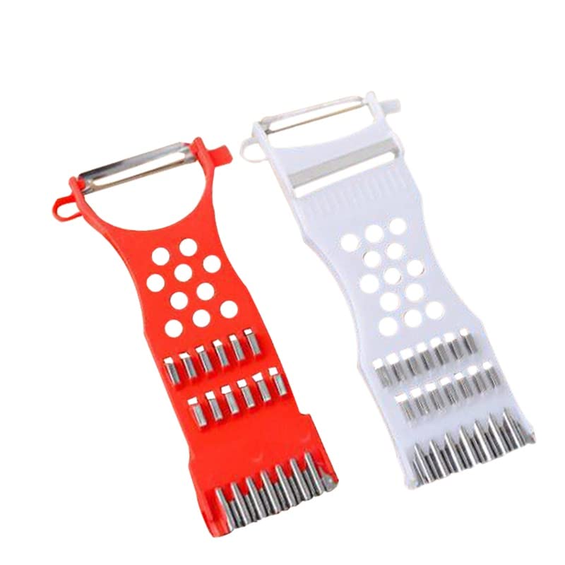 Multi-Function Grater Peeler Kitchen Vegetable Carrot Gadgets Fruit Paring Knife Double Head For Kitchen Cooking Too