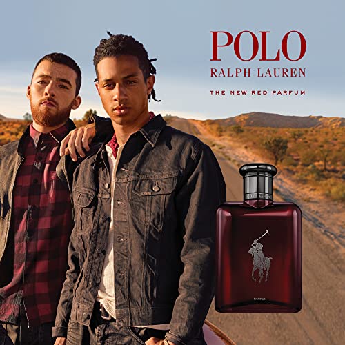 Ralph Lauren - Polo Red - Parfum - Men's Cologne - Ambery & Woody - With Absinthe, Cedarwood, And Musk - Intense Fragrance - 4.2 Fl Oz #TOP5