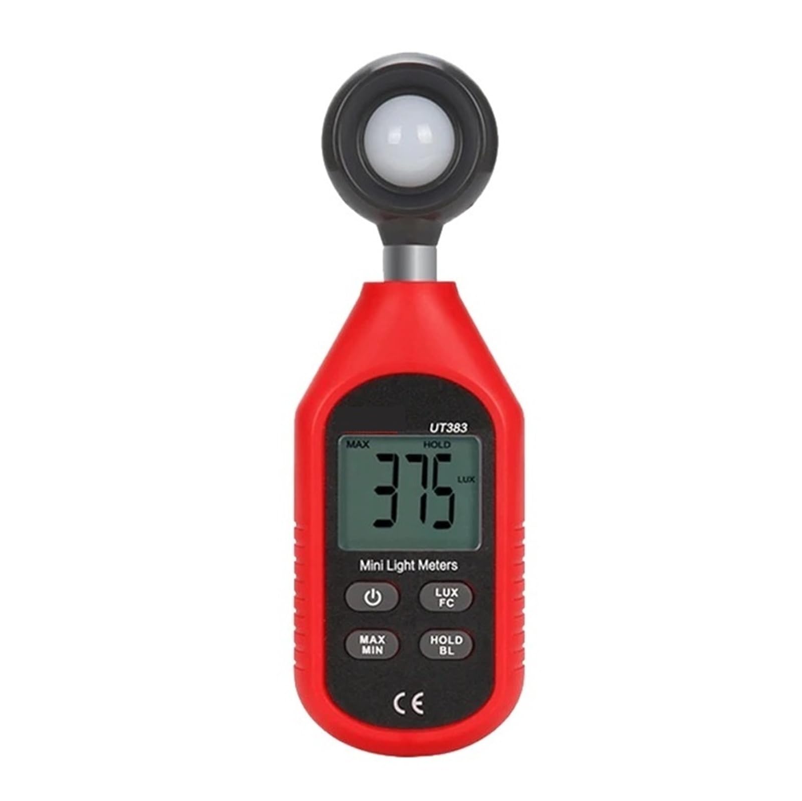Digitaler Lichtmesser Luxometer UT383BT UT383 0~199.900 Lux Meter Fotografischer Beleuchtungsstärkemesser FC Luximetro,Vielseitiges optisches Werkzeug(UT383BT)