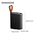 Xiaomi Mini Bluetooth Speaker Bluetooth 5.4, Wireless Blue Tooth Speaker IP67 Waterproof with 10 Hours Playback Time, Supports TWS Connection, Black