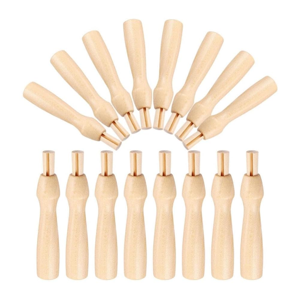 CTRLZS 16Pcs Needle Felting Tools Poking Felting Needle Handles Replacement Punch Needle Holder Wool Felting Needles Handles