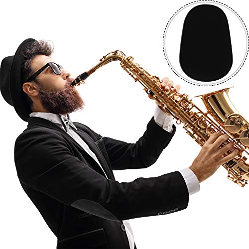 Boao 160 Pieces Saxophone And Clarinet Mouthpiece Cushion Sax Mouthpiece Patches Pads Cushions Thick Rubber 0.8 Mm With Strong Adhesive #TOP1