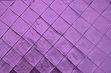 Taffeta Pintuck 4'x4' Diamond Fabric 110' Wide Sold by The Yard (Plum)