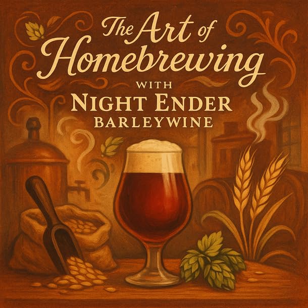 Label Peelers Night Ender Barleywine Beer Kit