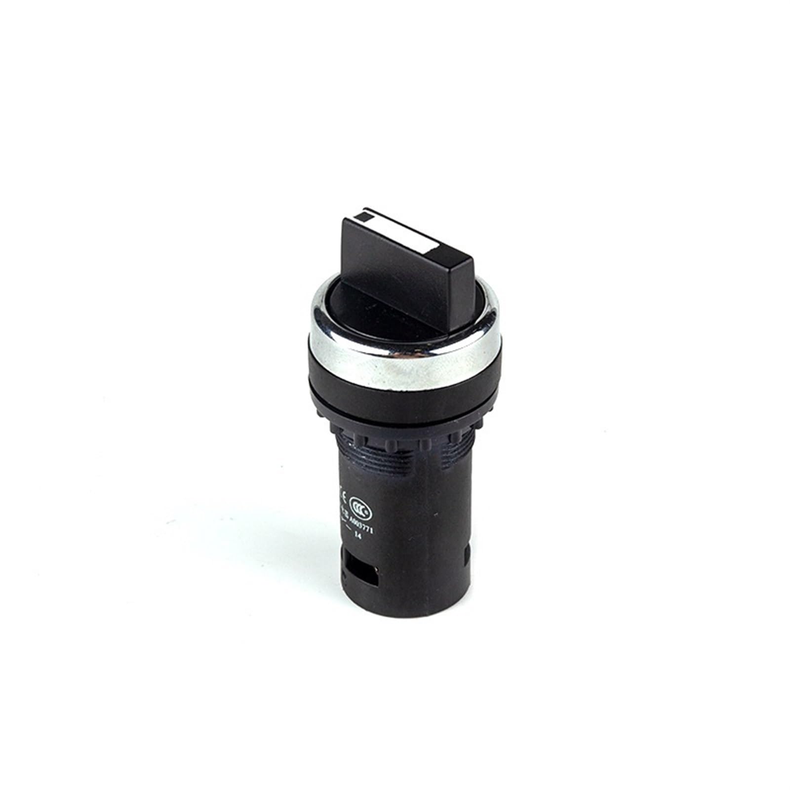 22 mm LA38-11/206A przełącznik przyciskowy przełącznik pokrętła NO/NC samoblokujący/zatrzaskowy samoblokujący/automatyczny reset/moment 1 szt. (kolor: zielony)