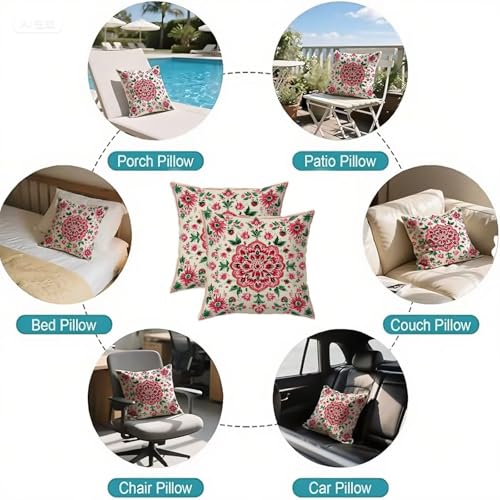 Housse coussin 60x60cm imperméable pour décoration salon et chambre