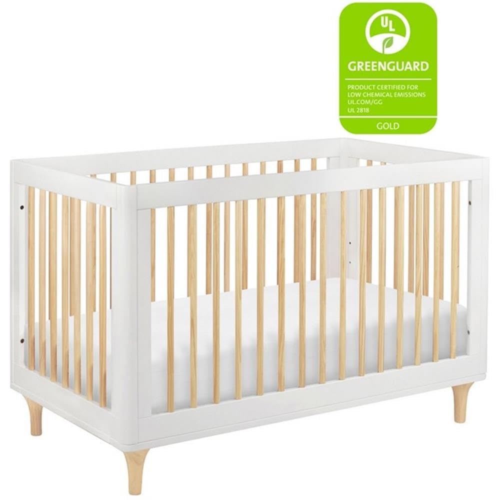 Amazon | Babyletto Lolly 3-in-1 Convertible Crib with Toddler Rail 