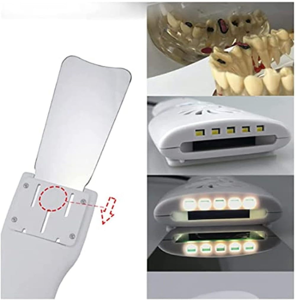 Dental Automatik Anti-Beschlag Spiegel für orale Fotografie, Dental Reflector Mirror, Intraoral Fotografische 2-seitig Reflektor Spiegel für Klinik Zahnarzt