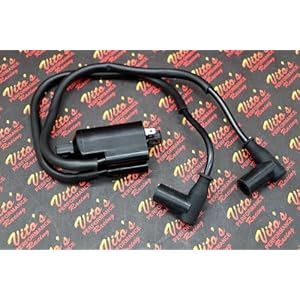 Ignition Coil + Stock Style Rubber Plug Caps + Wires Fits Yamaha Banshee 1987-2006 1 51 341ifc5l. sl500 . ss300