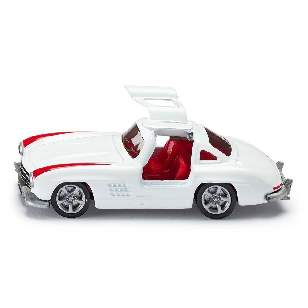 旭玩具メルセデス ベンツ300SLR屋根欠シルバーtinブリキtoy car箱無 Amazon.com: Siku 1470, Mercedes-Benz 300 SL, Metal/Plastic, White