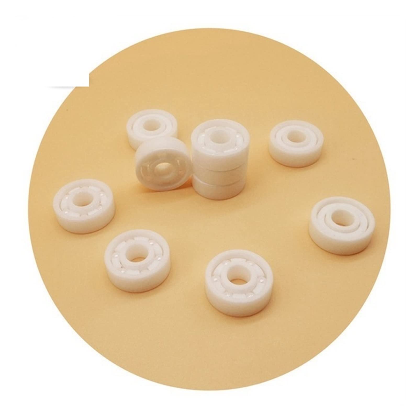 SSIMOO 2pcs MR606 6x17x6 MM Roulement en céramique complet 606 Roulement anti-rust kindly