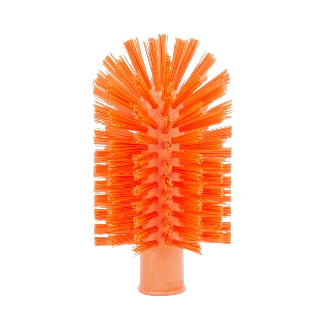 Brosse de réservoir industrielle orange 17 x 8,9 cm en plastique