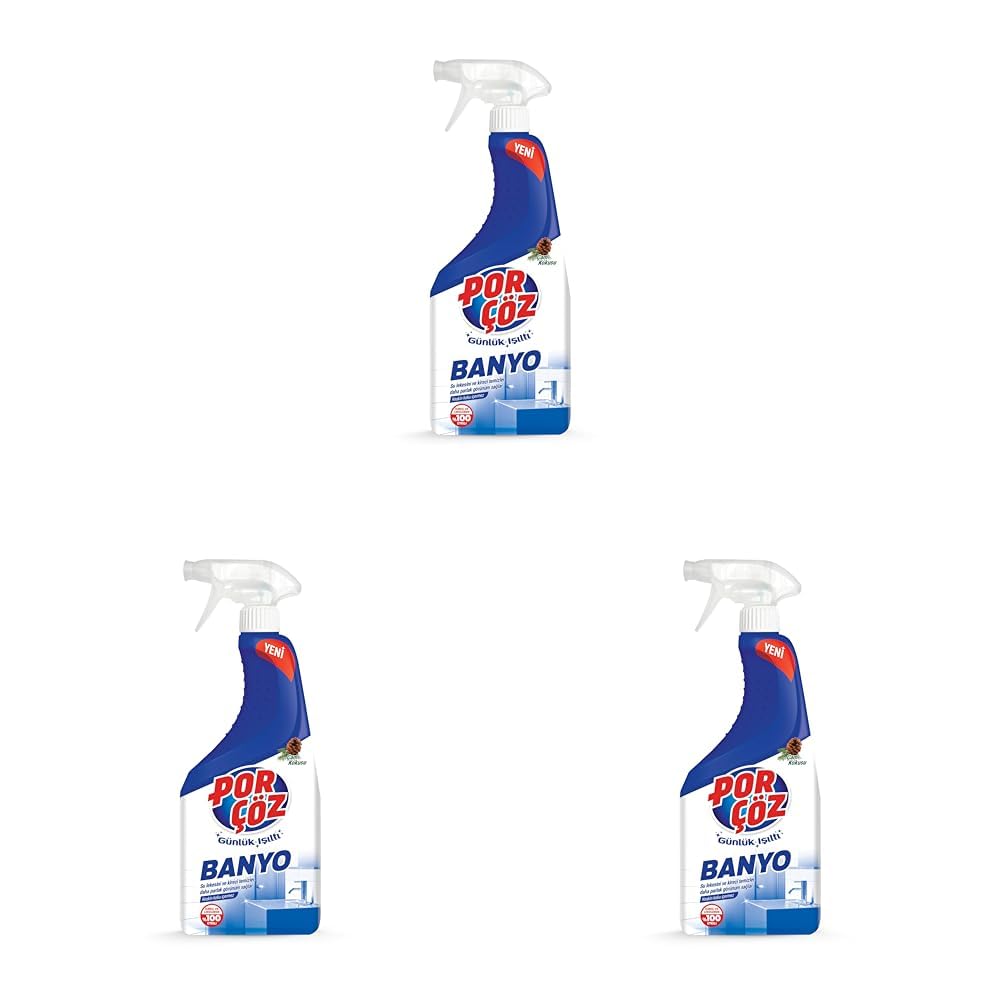 Porçöz Banyo Sprey 750 Ml (3 paketi)