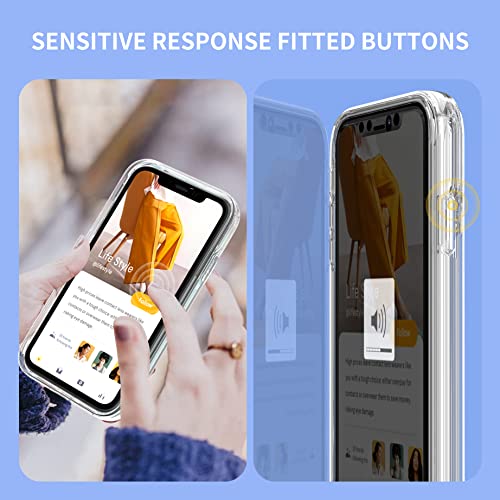 TUUTPU Cover per iPhone 11 6,1'' con Pellicola