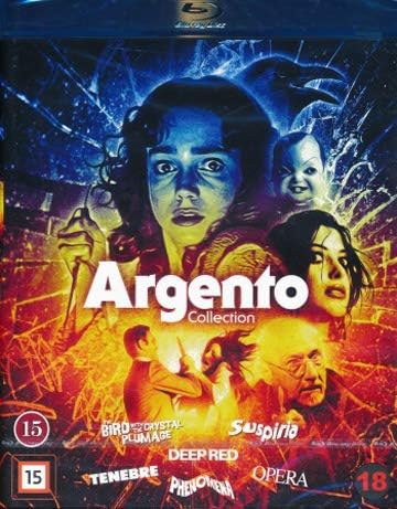 DARIO ARGENTO Collection (6 Disc Blu-ray Region B)