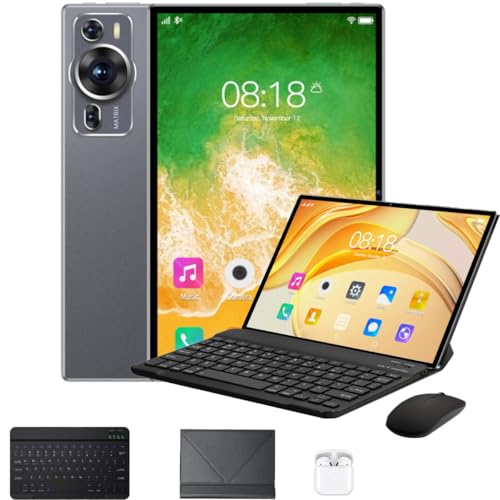 Por que todo estudante universitário precisa de um tablet em 2025 6 DIVENT P60 - Tablet 3 em 1 com Estojo/Teclado/Mouse/Fone de Ouvid...