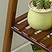 Magshion 2-Tier Bamboo Plant Stand, 30 Inch Height Tall Plant Shelf for Indoor/Outdoor, Rustic Flower Pot Holder for Balcony, Patio, Corner