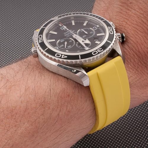 Image of StrapHabit Quick Release Rubber Watch Strap Band FKM 20mm 22mm 24mm