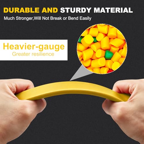 Image of 14PCS Auto Trim Removal Tool kit, Car Clip Removal Tools Kit No Scratch Plastic Pry Tool Door Panel Rivet Pliers Tool Kit,Interior Fastener Puller Set for Vehicle Dash Radio Audio Installer Yellow