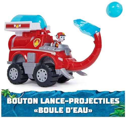Paw Patrol Pat Patrouille Véhicule Deluxe Marcus Jungle Pups Voiture Figurine À Collectionner avec Projectiles Thème Jungle Pat Patrouille Jouet Voiture Enfant Jouet Enfant Et + - vue 8