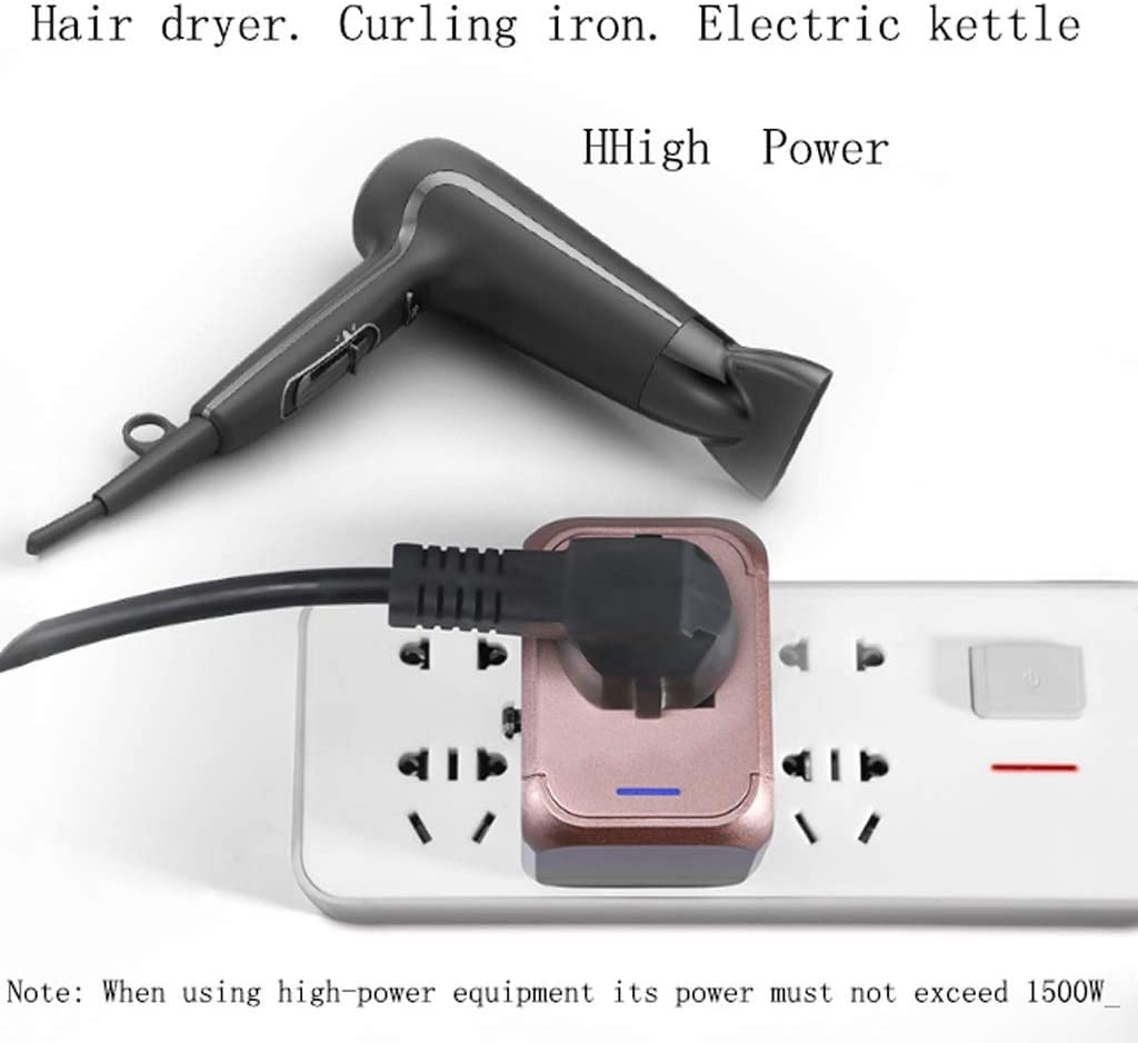 Adaptador de Viaje Internacional Adaptador de alimentación Universal en Todo el Mundo Todo en uno 2 USB Europa EE. UU., UE, Reino Unido, AU 150 países