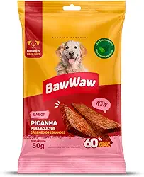 Bifinho Baw Waw para Cães Sabor Picanha 50g