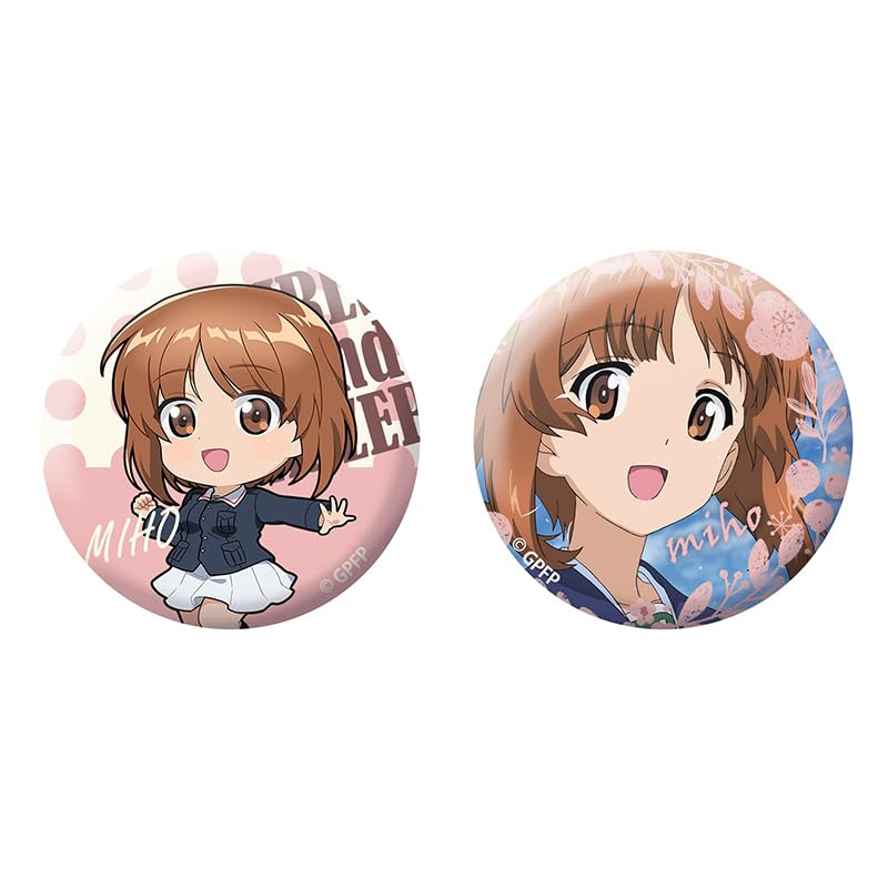 Amazon.co.jp: ガールズ＆パンツァー 最終章 西住みほ 缶バッジセット