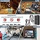 Warmfay Upgrade Marderschreck Auto mit Ultraschall & Blitzlicht, Anschluss an 12V Autobatterie, Batteriebetriebene oder USB-Betrieben, Effektive Marderabwehr für KFZ, Dachboden, Haus, Garage - 2 Stück