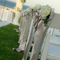 Vista 5 de UnionJoy Cintas de satén de 1-1/2 pulgadas, surtido de cintas de pelo de colores para coser envoltura de regalo, cinta de satén de doble cara