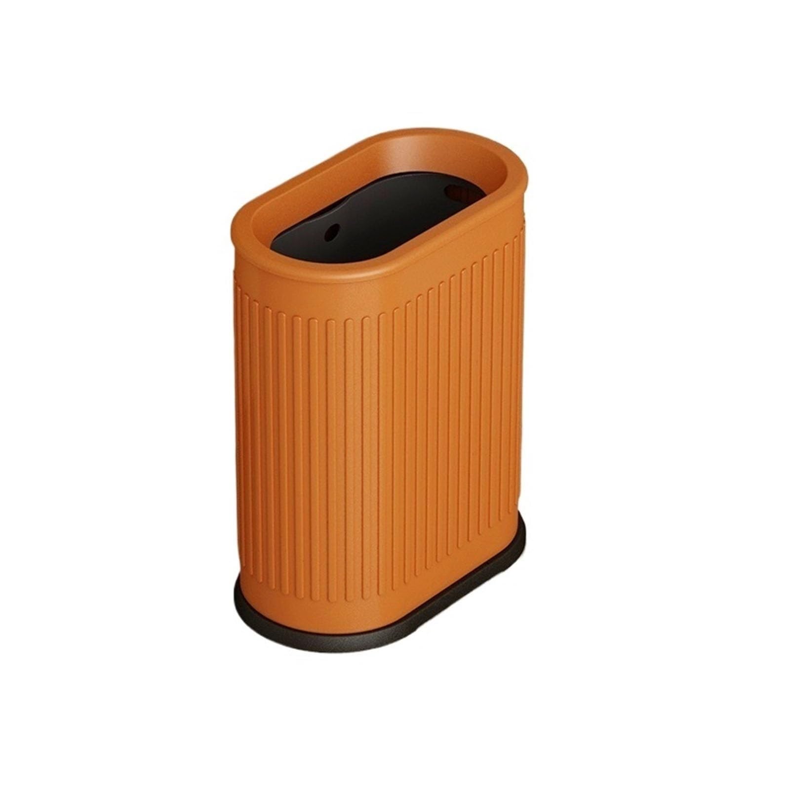 Rubbish and Waste Bin Garbage bin, bedroom, home office Trash Can(Orange)