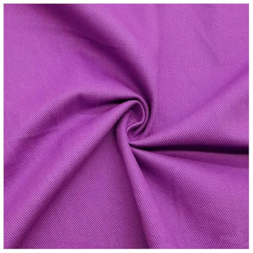 Tela De Mezclilla De Algodón De Colores, Sarga No Elástica, Ropa De Costura Gruesa, Pantalones, Bolsa, Diseño De Cortinas Y Ropa, Tela Para Bricolaje, Tela De Mezclilla(Purple,1.5X7M/4.92X22.9ft)