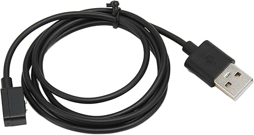 Miniatura 9 de Pilipane Cable de carga USB magnético portátil de 5 V con regulación de voltaje para carga rápida, cargador magnético de reloj de 3.3 pulgadas,