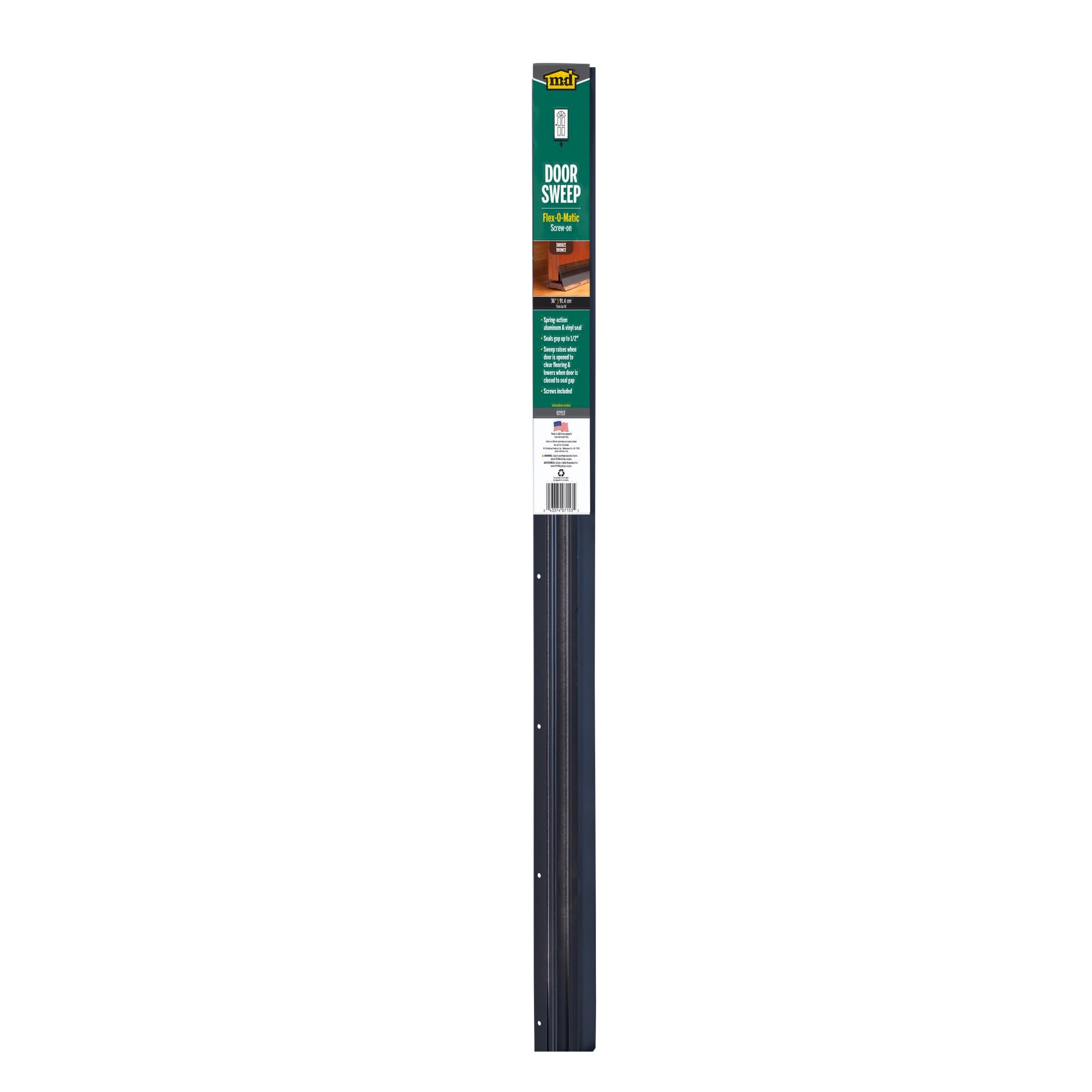 M-D Building Products 07153 36 in. Bronze Aluminum and Vinyl Flex