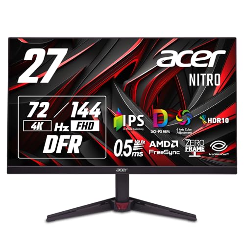 Amazon.co.jp: Acer Nitro 27インチ IPS 可変リフレッシュレート