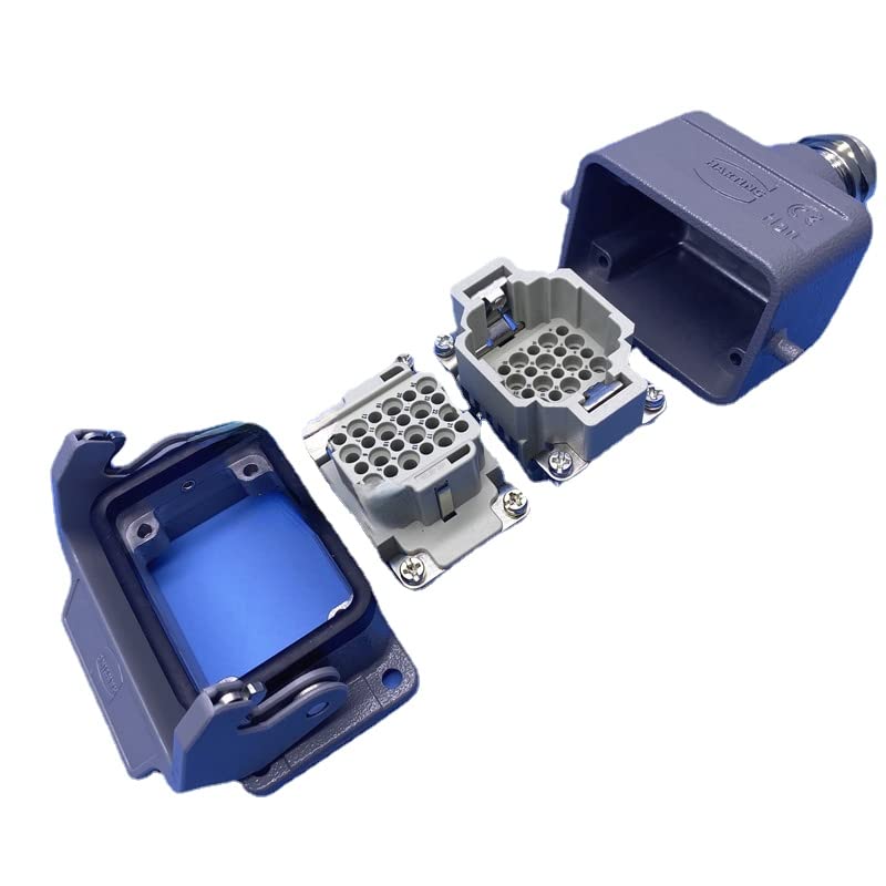 Conector resistente de 24 pines para enchufe industrial Fanuc ABB modelo HAN-024DFM