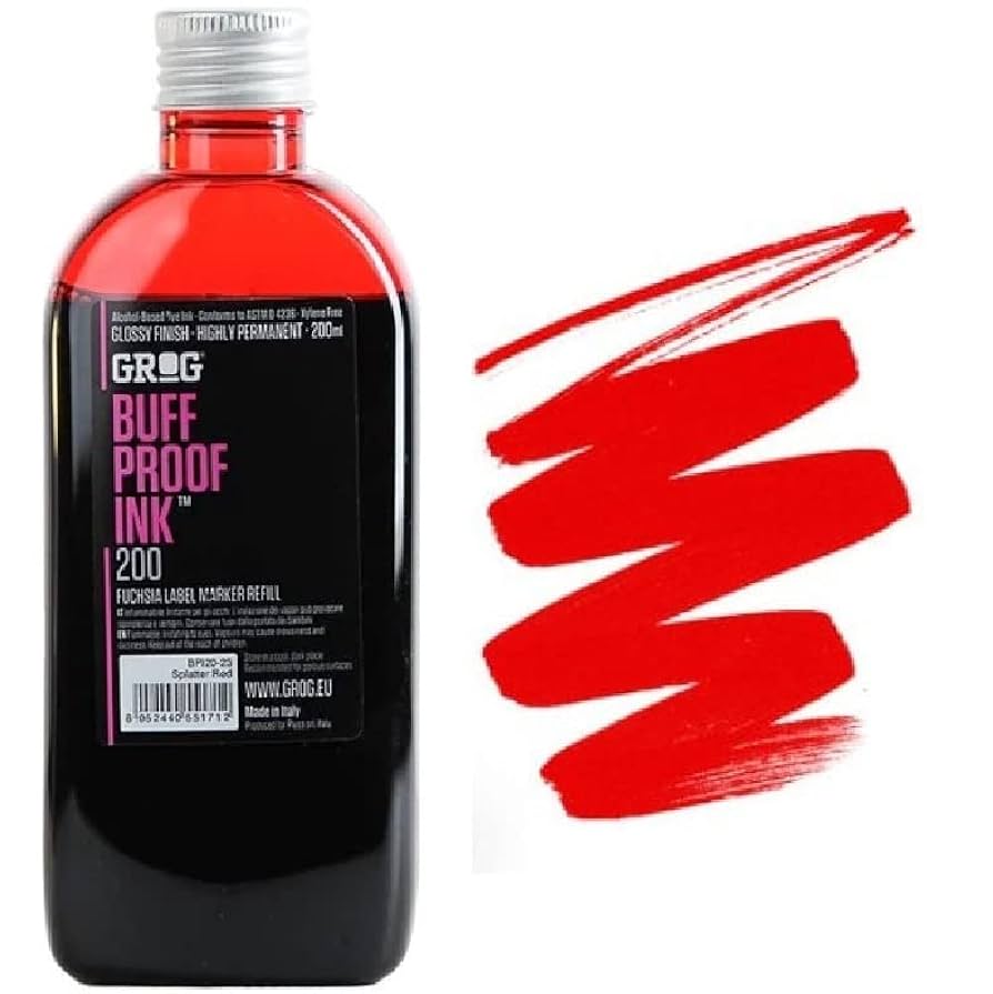 Amazon.com : Grog Buff Proof Ink & Squeezer 25 EPT - Mop