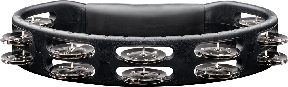Meinl Hand Tambourine HTMT1BK, Steel Jingles - Tamburyn